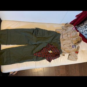 Boy Scouts pant size 10 and shirt size Medium